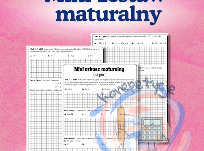 Mini arkusz maturalny