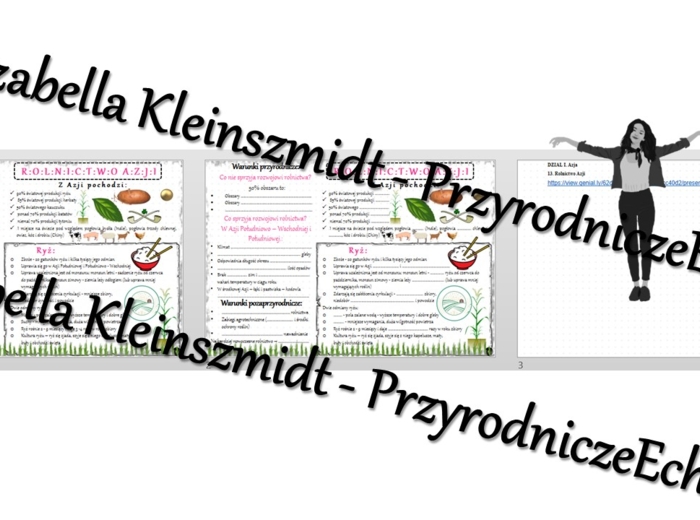 Minizestaw na temat „Rolnictwo Azji „ – sketchnotka + karta pracy w power point + gratisowy link do prezentacji multimedialnej niekomercyjnej wykonanej w genial.ly do indywidualnego pobrania i użycia do celów niekomercyjnych. Geografia 8, „ Azja”