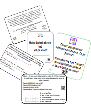 ZDASZ TO! - zadania powtórzeniowe do egzaminu 8-klasisty z j. niemieckiego - STACJE ZADANIOWE - ZESTAW