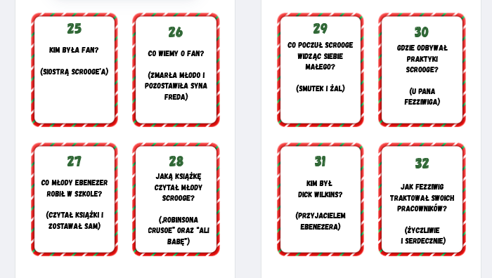 Opowieść wigilijna gra 1 z 10