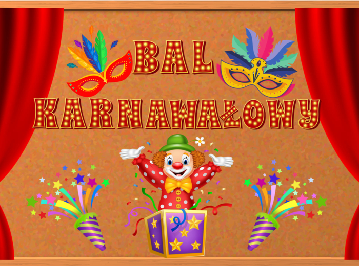 BAL KARNAWAŁOWY - DEORACJA NA GAZETKĘ