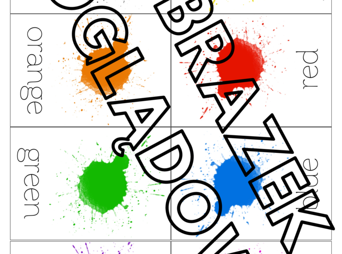 Colors - english - gra w kolory