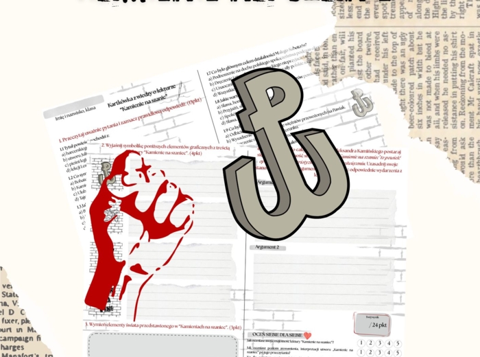 Kartkówka z wiedzy o lekturze "Kamienie na szaniec"