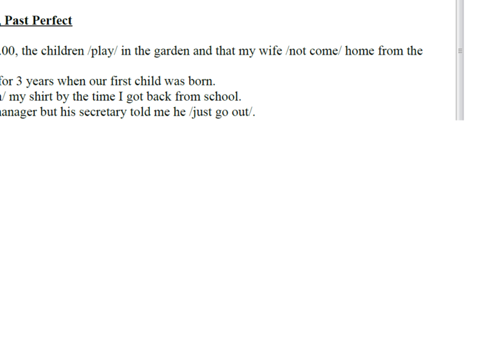 czasy przeszłe Simple Past, Past Continuous, Past Perfect