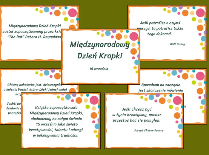 DZIEŃ KROPKI - gazetka - wersja 2