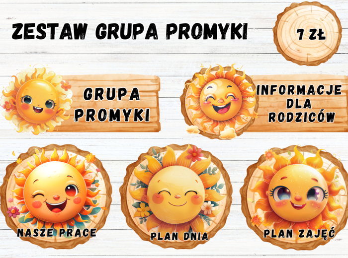 ZESTAW GRUPOWY GRUPA "PROMYKI"