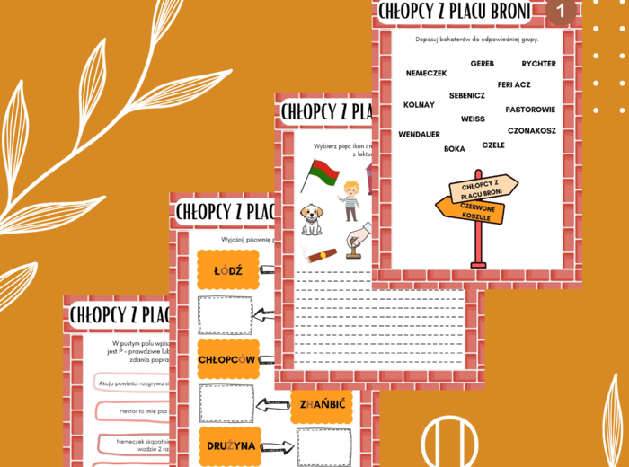 Chłopcy z Placu Broni - stacje zadaniowe