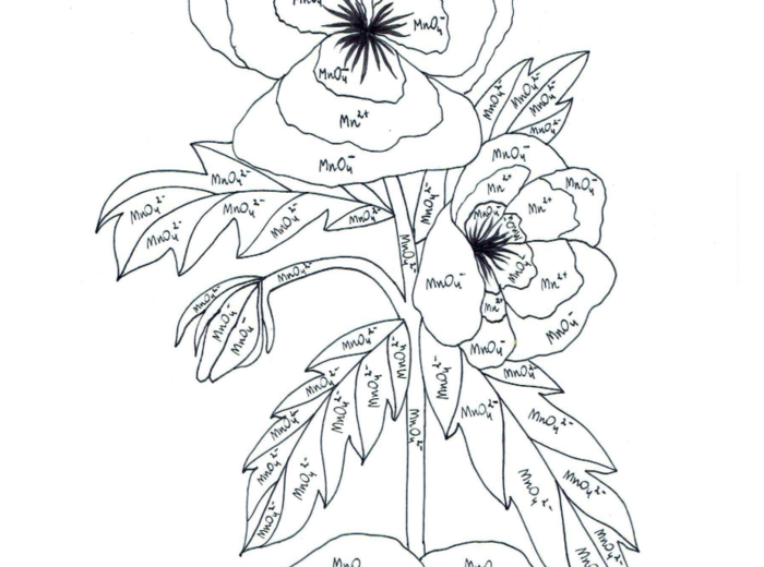 Kolorowanka chemiczna - chrom, mangan,miedź