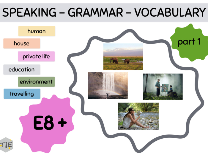 Speaking E8