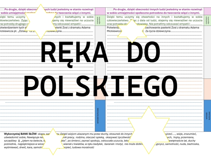 Karta pracy usprawniająca redagowanie rozprawki: "Człowiek jest stworzony do życia wśród innych ludzi". Elementy retoryczne. "Opowieść wigilijna". "Dziady" cz. II.