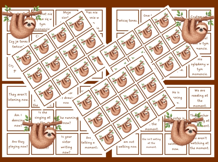 Present Continuous  game