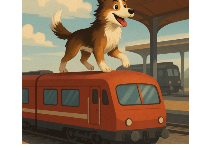 ,,O psie, który jeździł koleją"- karty pracy