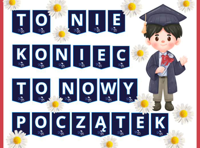 2 GIRLANDY NA ZAKOŃCZENIE SZKOŁY