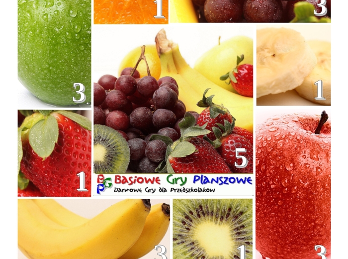 Sałatka owocowa – Gra planszowa