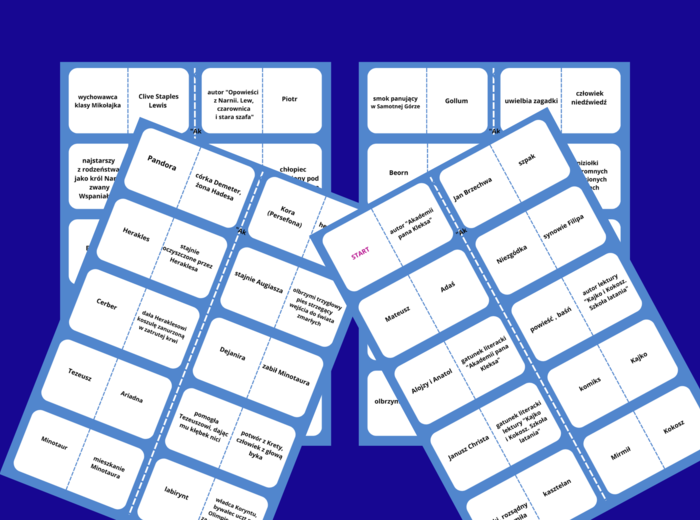 Domino – lektury obowiązkowe kl. 4-6 – powtórzenie