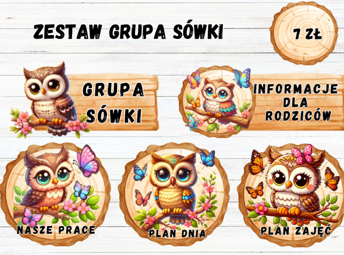 ZESTAW GRUPOWY GRUPA SOWY SÓWKI