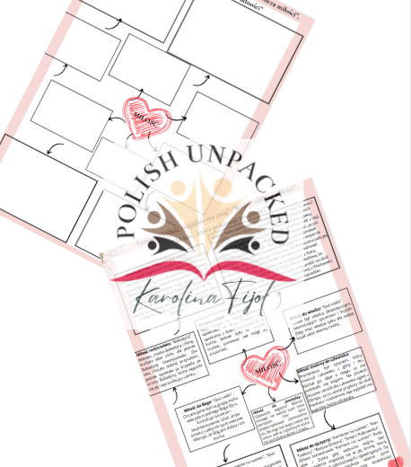 Motyw miłości karta pracy + odpowiedzi, egzamin ósmoklasisty, język polski