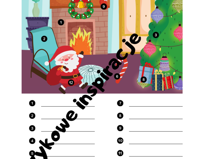 Christmas Worksheet A1/A2 Gotowa lekcje