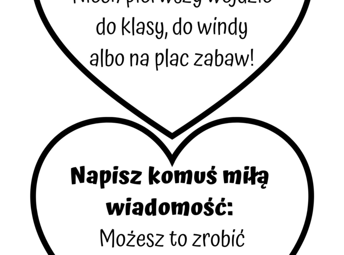 DZIEŃ DOBRYCH UCZYNKÓW - "DOBRO WRACA - POMNAŻAJ JE CODZIENNIE!"