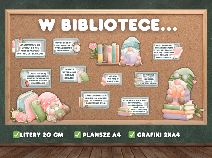 Gazetka szkolna - W BIBLIOTECE...Dzień Książki