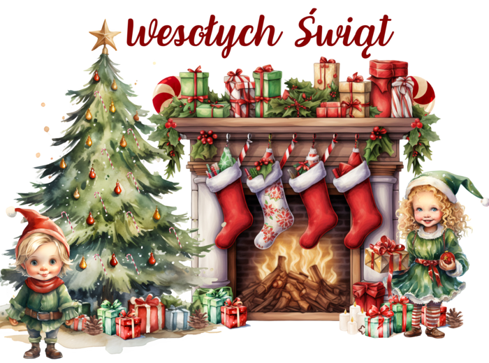 ŚWIĄTECZNY KOMINEK XXL