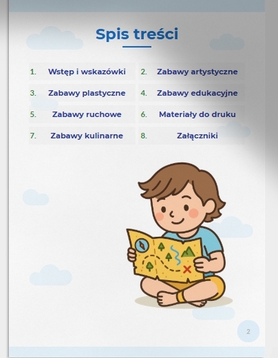 Zestaw: „100 Pomysłów na Deszczowy Dzień”