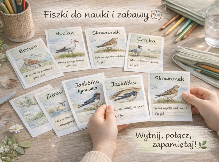 Powrót ptaków – mini e-book przyrodniczy