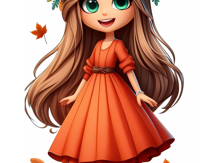 DEKORACJA JESIENNA - grafika w 5 rozmiarach