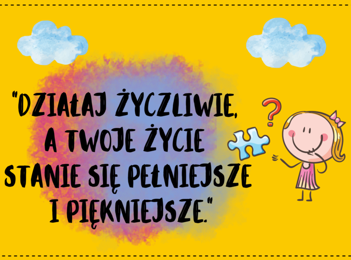 Gazetka Dzień Życzliwości.