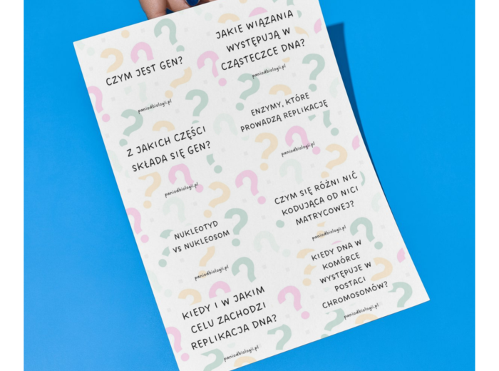 Fiszki - genetyka molekularna