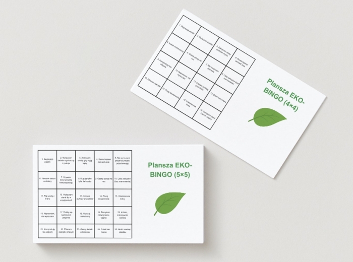 „Eko-bingo” z codziennymi nawykami