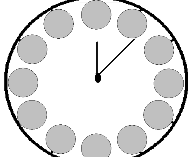 Gra matematyczna ZEGAR