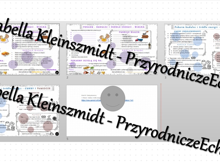 Minizestaw na temat „Pokarm – budulec i źródło energii” – sketchnotka + karta pracy w power point + gratisowy link do prezentacji multimedialnej niekomercyjnej wykonanej w genial.ly do indywidualnego pobrania i użycia do celów niekomercyjnych. Biologia 7