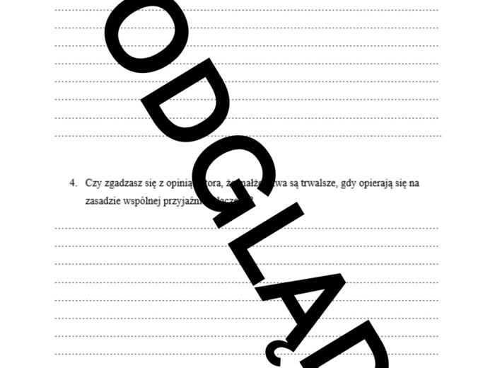 Karty pracy - "Oskar i Pani Róża"