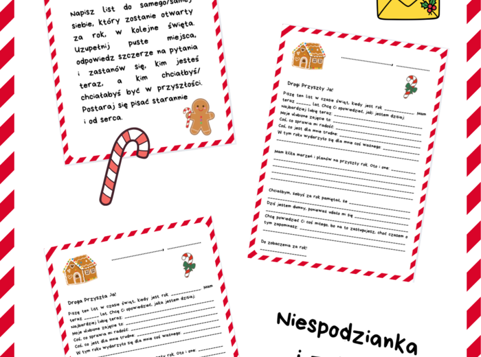 Świąteczny list do samego siebie