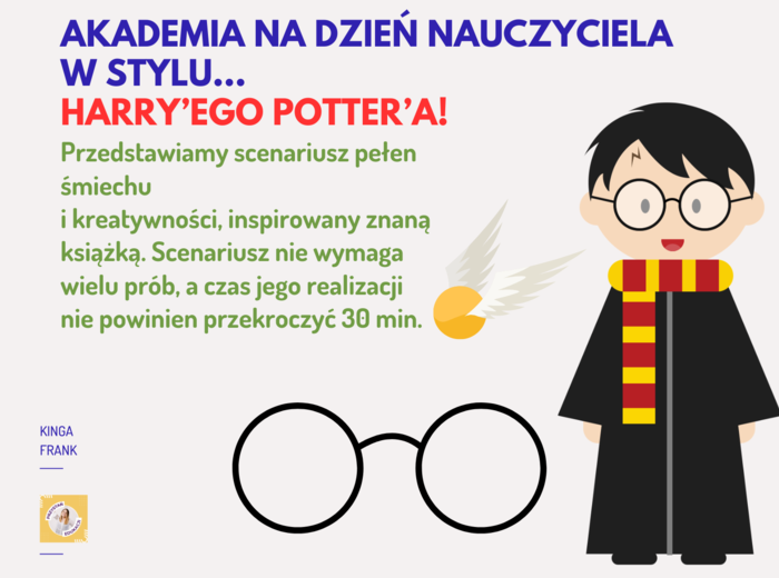 🎩 Scenariusz na Dzień Edukacji Narodowej w stylu Harrego Pottera! 🎩