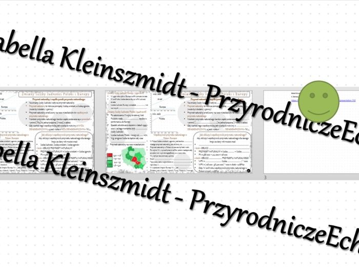 Minizestaw na temat „Zmiany liczby ludności Polski i Europy” – sketchnotka + karta pracy w power point + gratisowy link do prezentacji multimedialnej niekomercyjnej wykonanej w genial.ly do indywidualnego pobrania i użycia do celów niekomercyjnych. Geogr