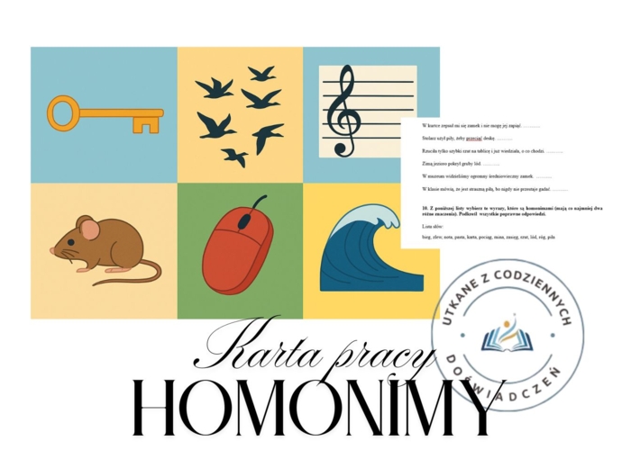 Homonimy- karta pracy