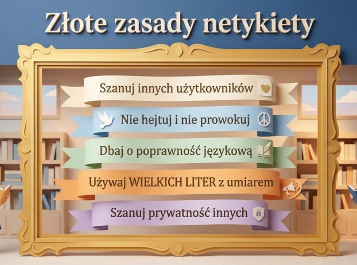 Dzień Bezpiecznego Internetu – gazetka szkolna / prezentacja (18 plansz)