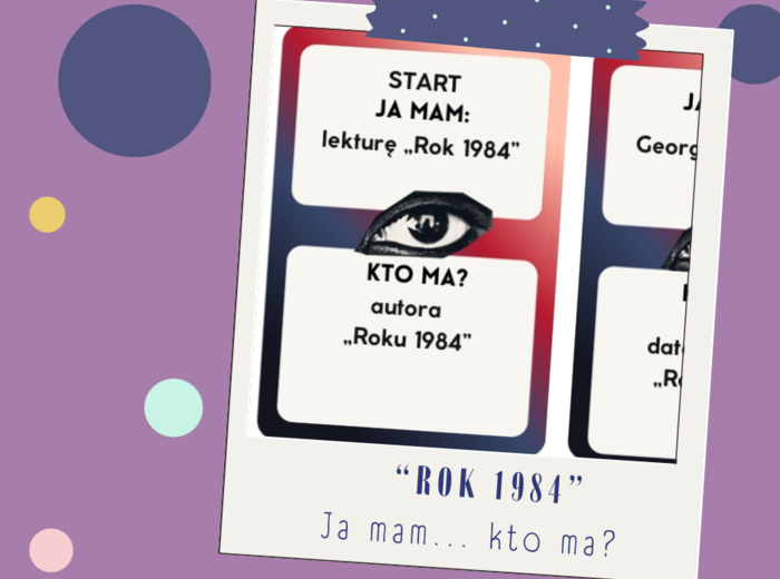 "Rok 1984" - gra z serii "Ja mam...kto ma?"