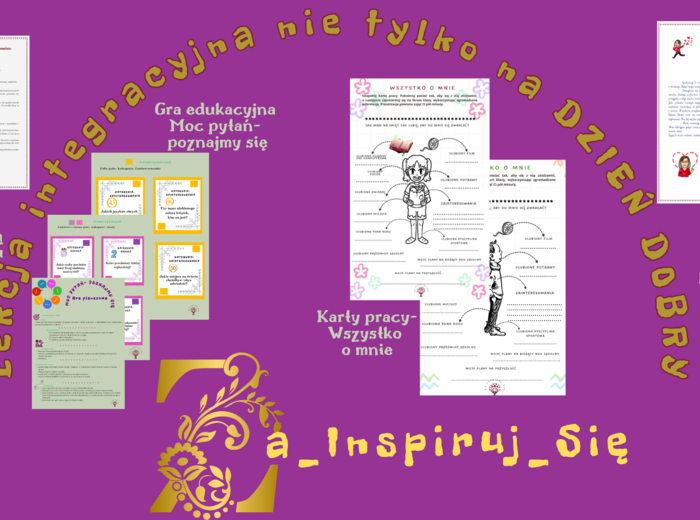 Scenariusz zajęć integracyjnych nie tylko na początek roku szkolnego