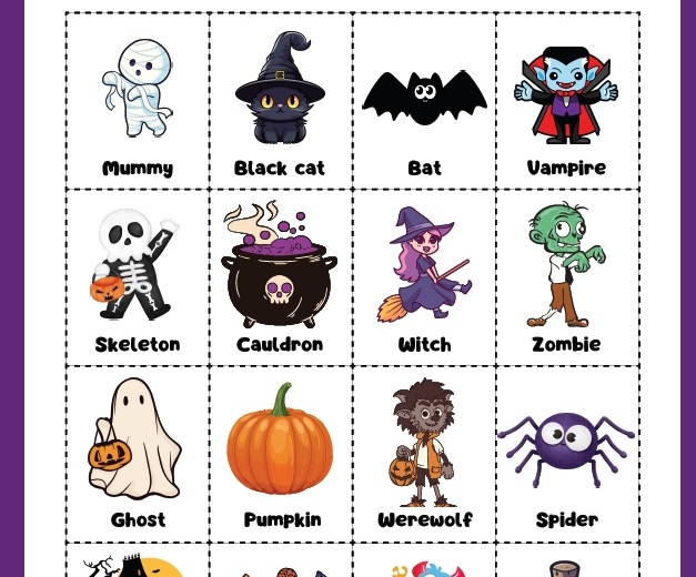 Halloween - games and activities