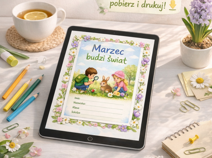 Marzec budzi świat. Karty pracy o zjawiskach wiosennych