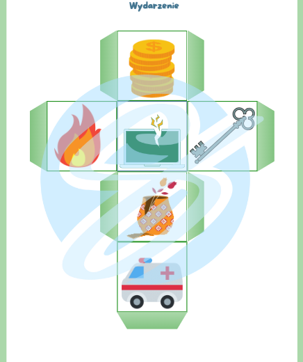 Opowiedz Historię - Trzy Kostki do Rzucania: Rozwijaj Kreatywność Dzieci