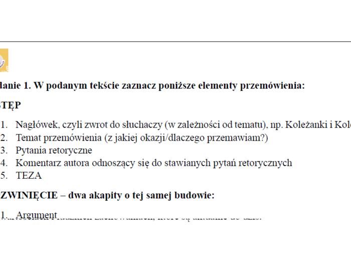 📢 Wzorcowe PRZEMÓWIENIE na egzamin ósmoklasisty – Zemsta, Balladyna, SCHEMAT, WZÓR
