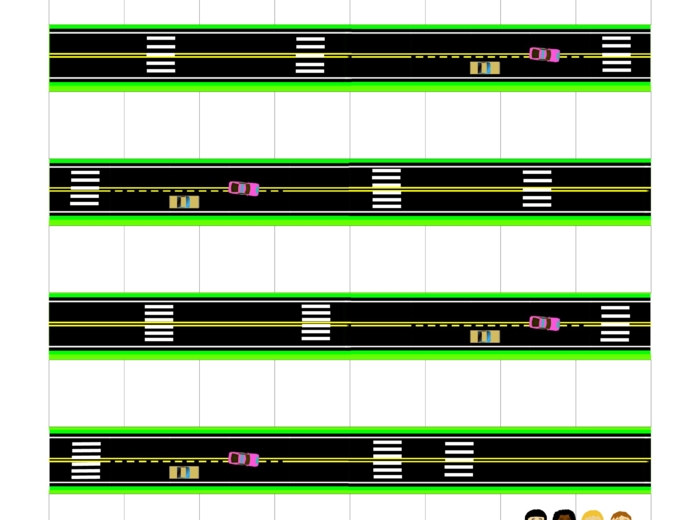Droga do szkoły – Gra planszowa