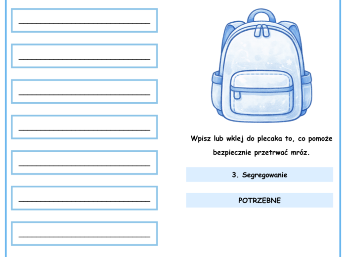 Anaruk i Arktyka – zestaw kart pracy dla klas 1–3