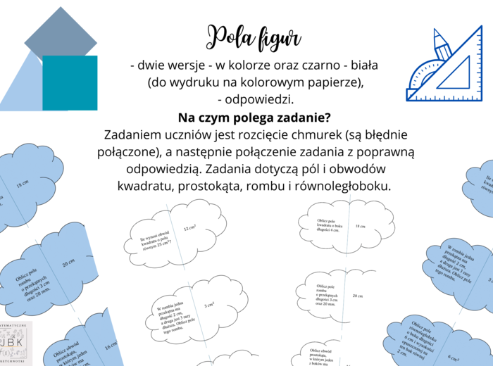 Pola figur - chmurki