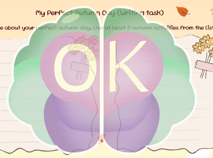 🍂 The Magic of Autumn – komunikacja, zabawa i jesienny klimat na lekcji angielskiego! 🍁jesień, lekcja tematyczna, angielski dla dzieci, konwersacje, kreatywne pisanie, czytanie ze zrozumieniem, zabawy językowe, warm-up, jesienne słownictwo, speaking. aut