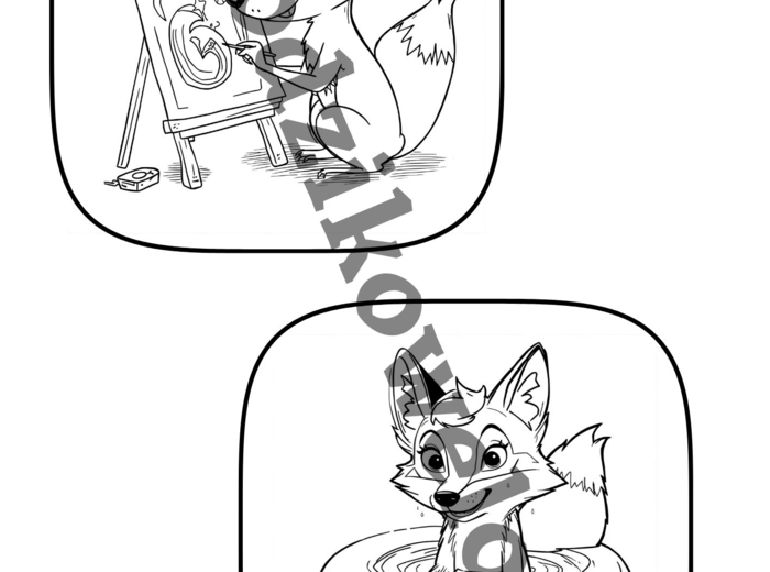 Co robi lisek? Wprowadzamy czasowniki